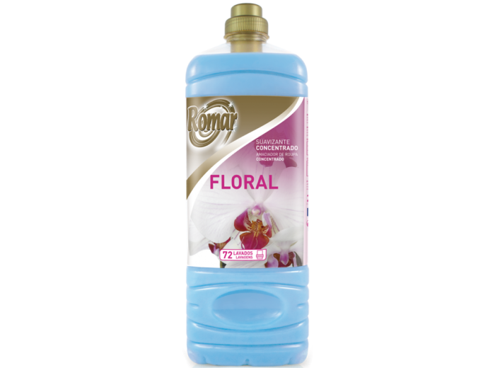 ROMAR SOFT WASVERZACHTER 2L BLOEMEN 72 WASBEURTEN   