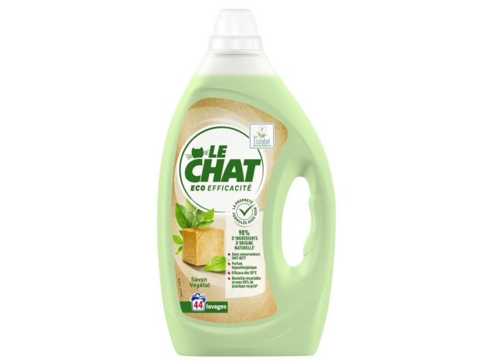 LE CHAT VLOEIBAAR WASMIDDEL ECO EFFICACITE SAVON VEGETAL 1,89L 44SC 