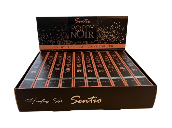 SENTIO DISPLAY EAU DE PARFUM POPPY NOIR 20 X35ML 