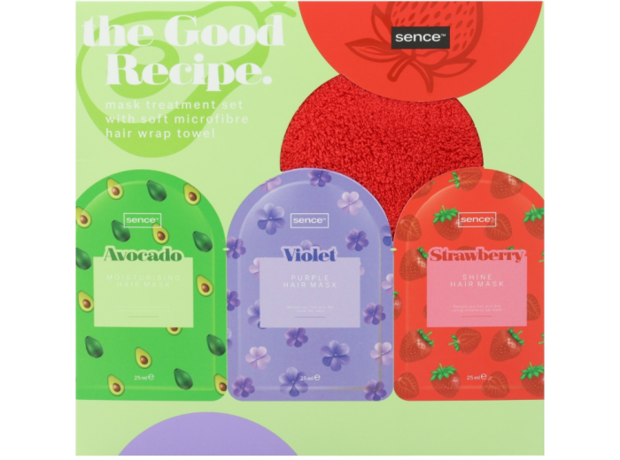 SENCE HAARMASKER SET 4PCS THE GOOD RECIPE