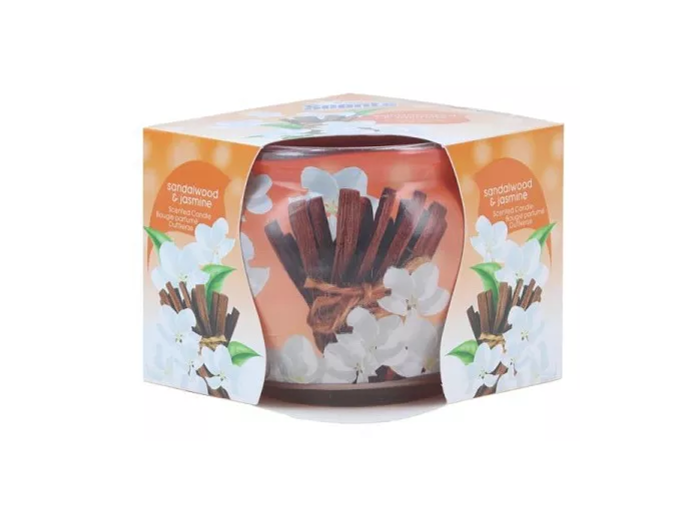 AT HOME SCENTS GEURKAARS 70GR SANDALWOOD & JASMIN