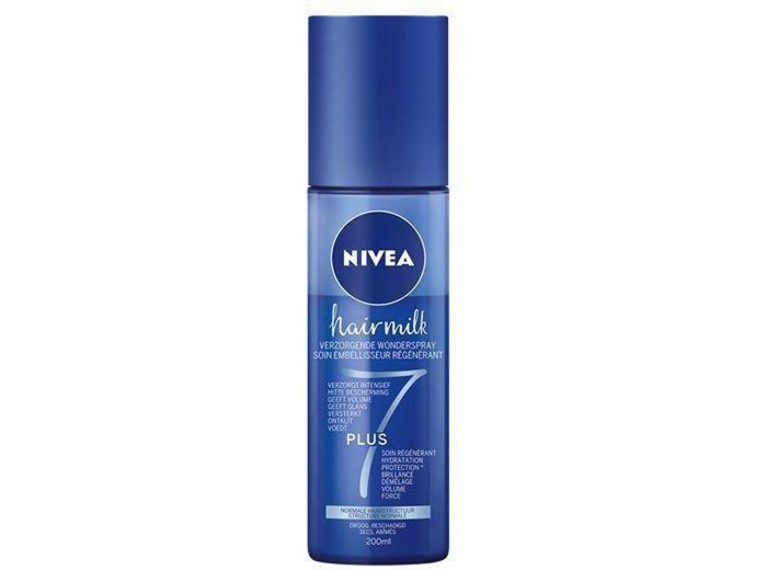 NIVEA HAIRMILK 200 ML VERZORGENDE WONDERSPRAY 7 PLUS NORMALE HAARSTRUCTUUR