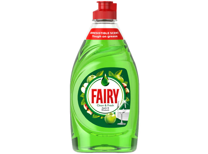 FAIRY AFWASMIDDEL 320ML APPLE & RHUBARB