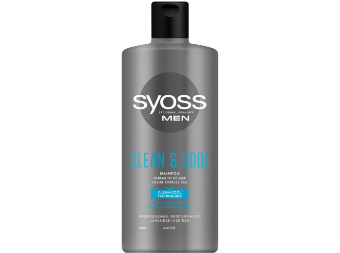 SYOSS SHAMPOO 440 ML MEN CLEAN AND COOL