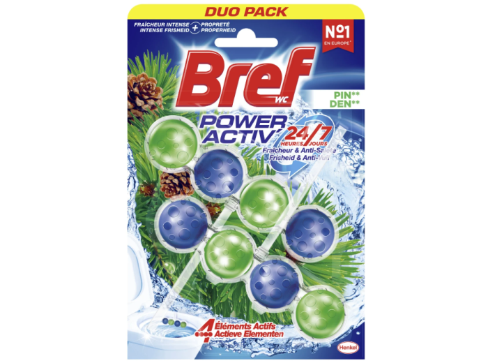 BREF WC HANGER 2X50GR POWER ACTIV DEN