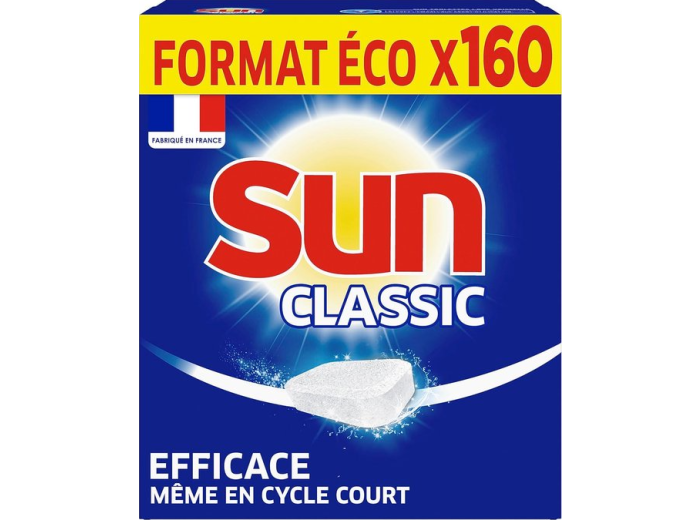 SUN CLASSIC VAATWASTABLETTEN 160ST
