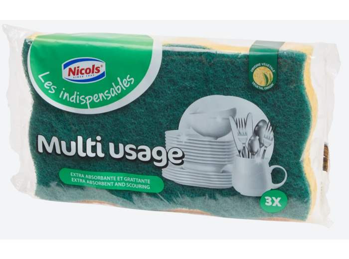 NICOLS SPONZEN MULTI USAGE 3ST EXTRA ABSORBEREND (511573)