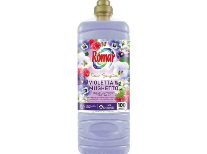 ROMAR SOFT WASVERZACHTER 2L VIOLET & MUGUET 100SC  