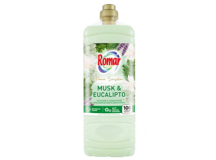 ROMAR SOFT WASVERZACHTER 2L MUSK & EUCALIPTO 100SC  