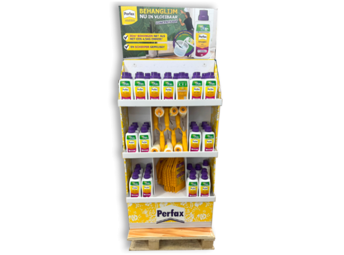 DISPLAY PERFEX READY TO MIX 66PCS