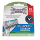 WILKINSON VERVANGMESJES 5ST XL PACK     QUATTRO TITANIUM SENSITIVE (4 MESSEN)