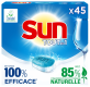 SUN VAATWASTABLETTEN TOUT EN 1 REGULAR 45ST