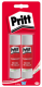 PRITT LIJMSTIFT 2X40GR TRANSPARANT