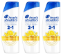HEAD & SHOULDERS SHAMPOO 2IN1 CITRUS FRESH 3X 300ML