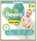 PAMPERS HARMONIE NEW BABY MAAT 2 (4-8KG) 96PCS