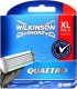 WILKINSON VERVANGMESJES 6ST XL PACK     QUATTRO (4 MESSEN)