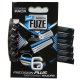 BODY-X FUZE WEGWERPBARE SCHEERMESJES 6ST TRIPLE BLADES