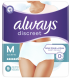 ALWAYS DISCREET 9 BROEKJES MAAT M 36-42