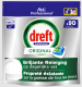 DREFT PROFESSIONAL VAATWASTABLETTEN ORIGINAL 90PCS 