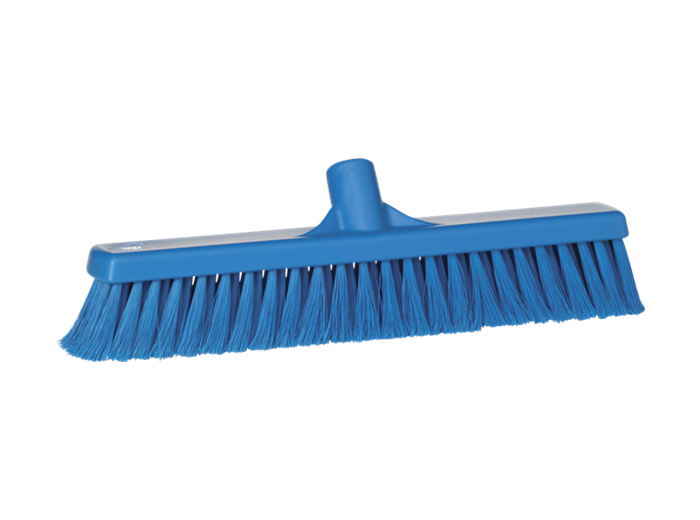 VIKAN VEEGBORSTEL ZACHT BLAUW 400x46x130 MM