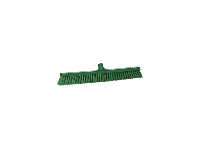 VIKAN VEEGBORSTEL ZACHT & HARD GROEN          590x45x135 MM