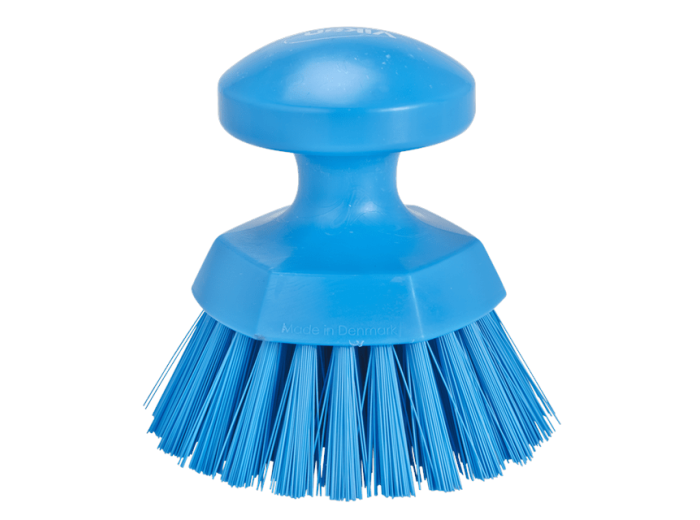 VIKAN WERKBORSTEL ROND HARD BLAUW O125x95 MM