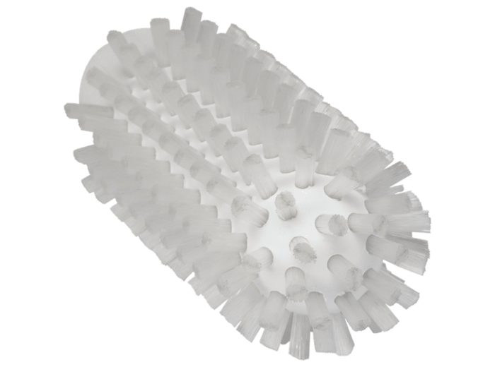 VIKAN PIJPENBORSTEL STEELVERBINDING WIT       DIAM. 50 X 140 MM - MEDIUM POLYESTER