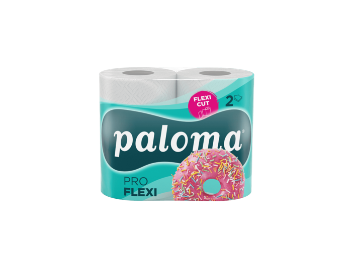 KEUKENROLLEN PALOMA 2-LAAGS 12X2 ROL    200 VELLEN