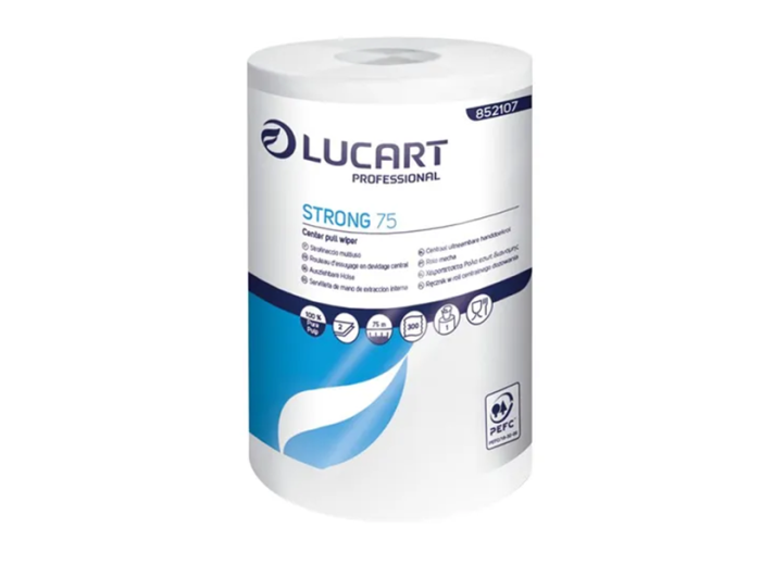 KEUKENROLLEN STRONG LUCART 8 X 1 ROL    300 VEL (852107U)