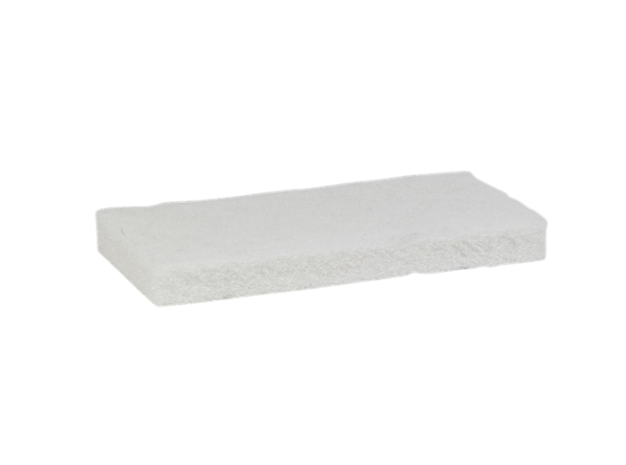 VIKAN PAD ZACHT WIT 245X125X23MM