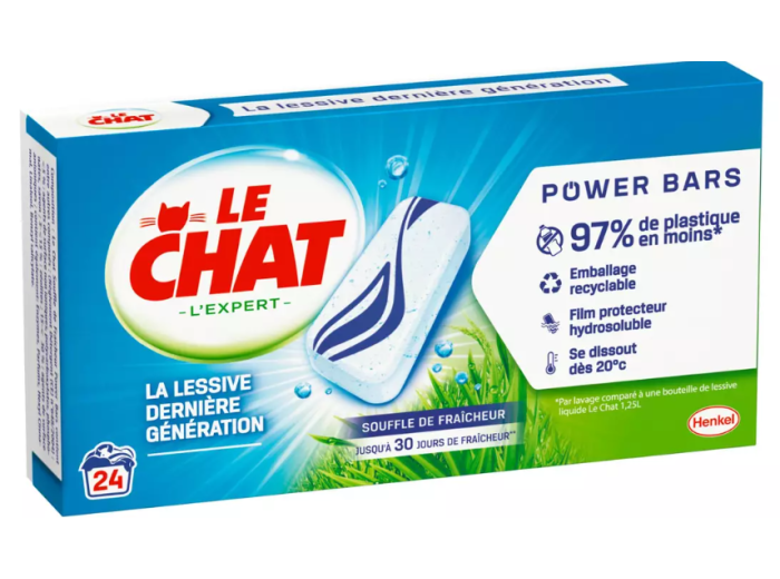 LE CHAT L'EXPERT POWER BARS SOUFFLE DE FRAICHEUR 24 STUKS