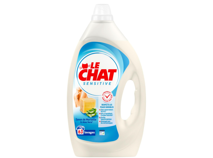 LE CHAT SENSITIVE VLOEIBAAR WASMIDDEL 2,835L 63SC 