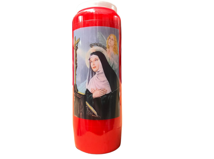 NOVEENKAARS ROOD 9-DAGENBRANDER HEILIGE RITA FR + GEBED