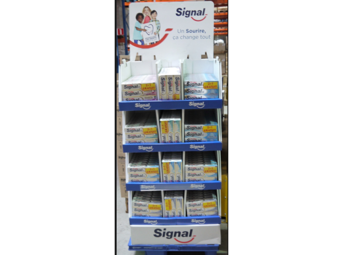 DISPLAY SIGNAL TANDPASTA 468ST          156 X 3ST  75ML