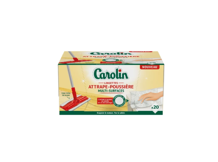 CAROLIN STOFDOEKJES MULTI-OPPERVLAKKEN X20