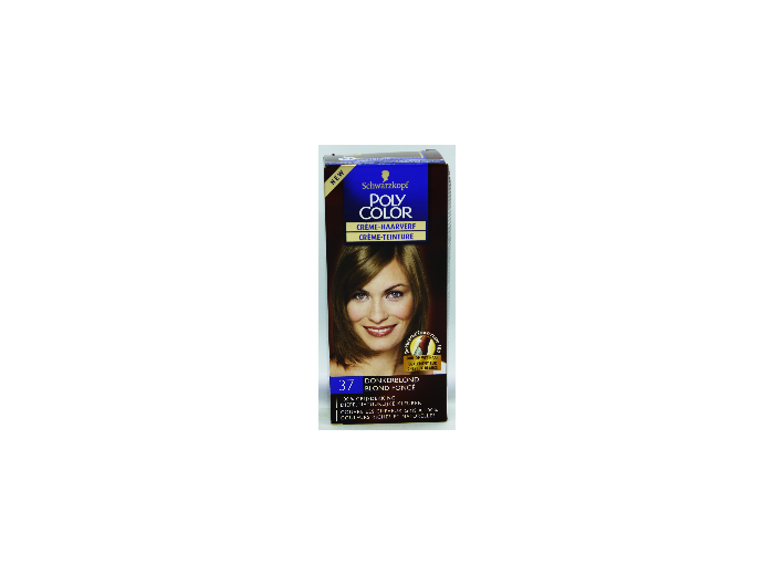 SCHWARZKOPF POLY COLOR HAARKLEURING 37 DONKERBLOND