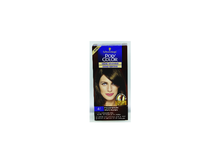 SCHWARZKOPF POLY COLOR HAARKLEURING 41 MIDDENBRUIN