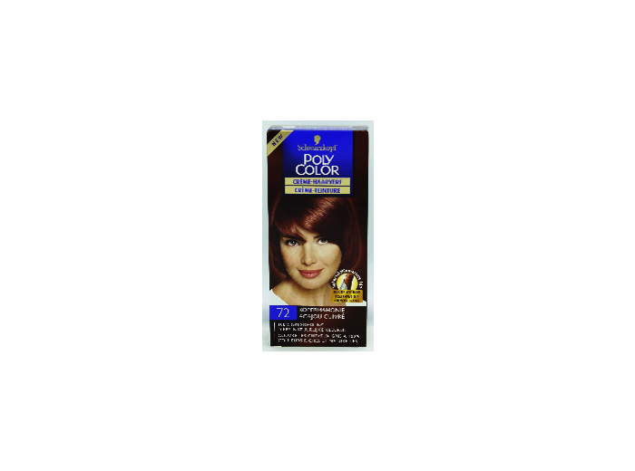 SCHWARZKOPF POLY COLOR HAARKLEURING 72 KOPERMAHONIE