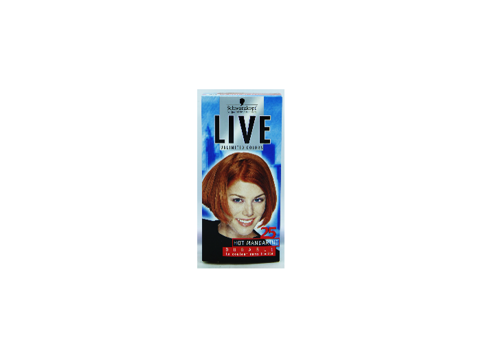 SCHWARZKOPF LIVE UNLIMITED COLORS HAARKLEURING 25 HOT MANDARINE