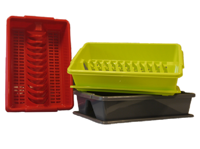 AFDRUIPREK MET PLATEAU                  VERSCHILLENDE KLEUREN