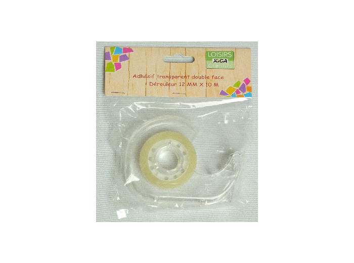 KLEEFBAND TRANSPARANT 12 MM X 10 M