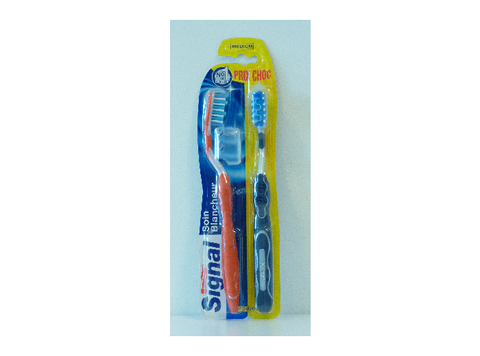 SIGNAL TANDENBORSTEL 2 ST               SOIN BLANCHEUR MEDIUM
