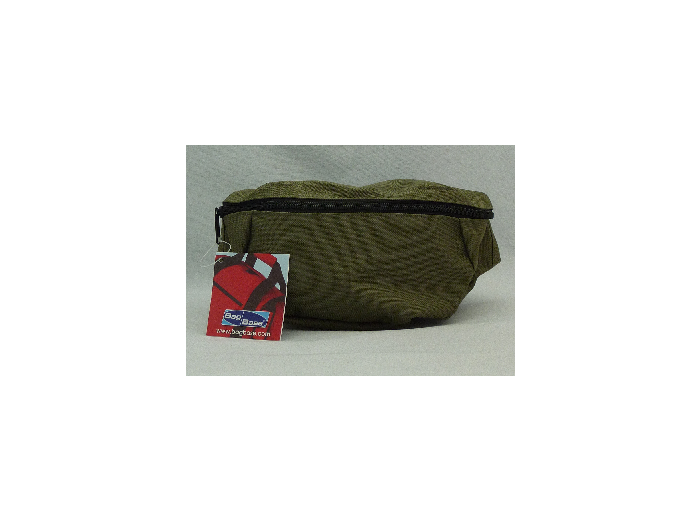 SAC BANANE POLYESTER                    DIMENSION: 38 X 14 X 8 CM  CAP: 2.5 L