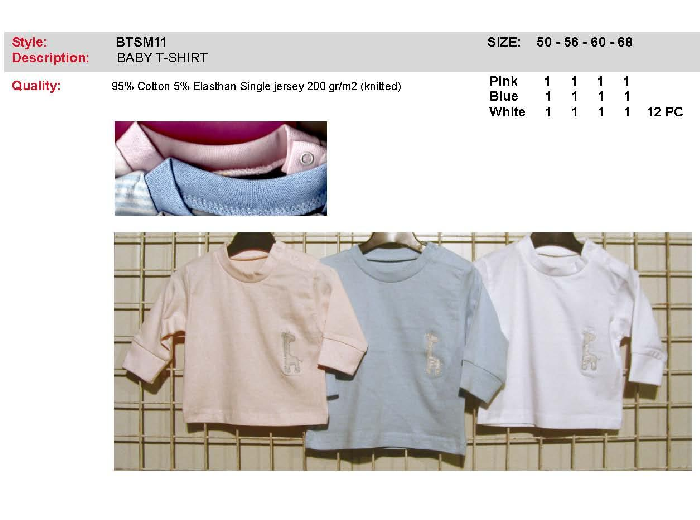 KLEDING: BABY T-SHIRT