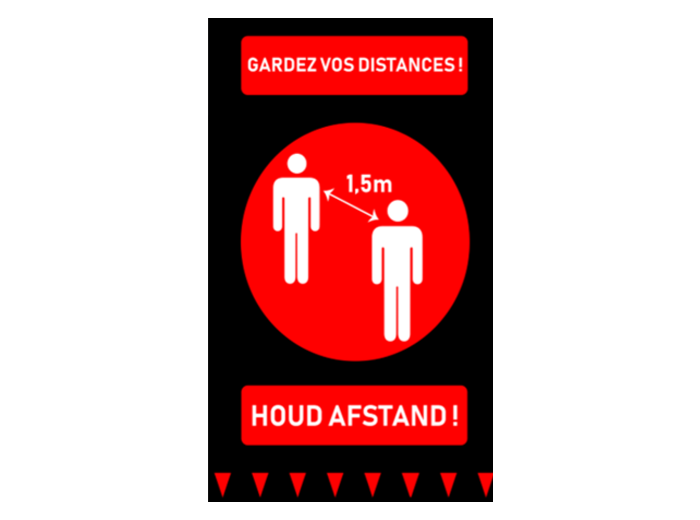 TAPIJT HOUD AFSTAND 150X90CM