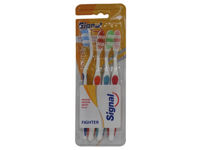 SIGNAL TANDENBORSTEL FIGHTER MEDIUM 4-PACK