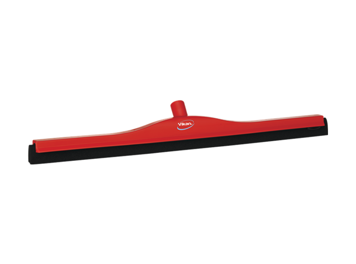 VIKAN VLOERWISSER ROOD 700X50X100MM           VERSTERKT POLIPROPYLEEN - ZWART RUBBER
