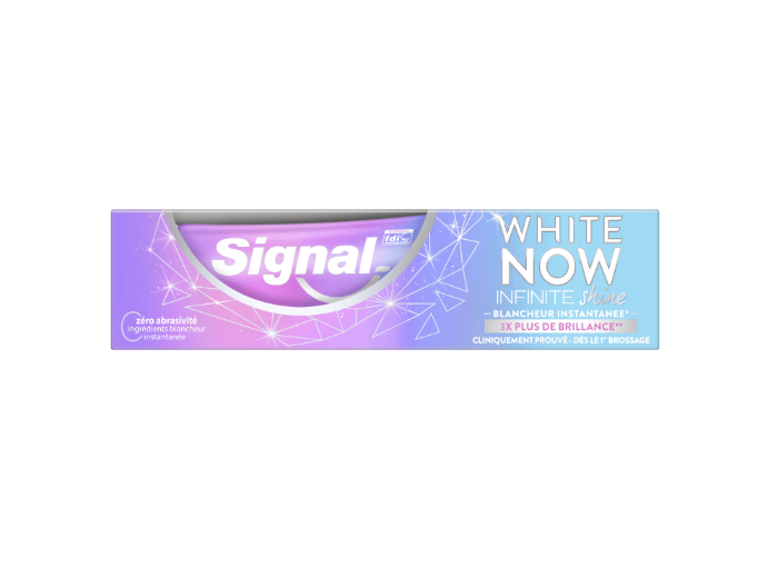 SIGNAL TANDPASTA 75ML WHITE NOW         INFINITE SHINE