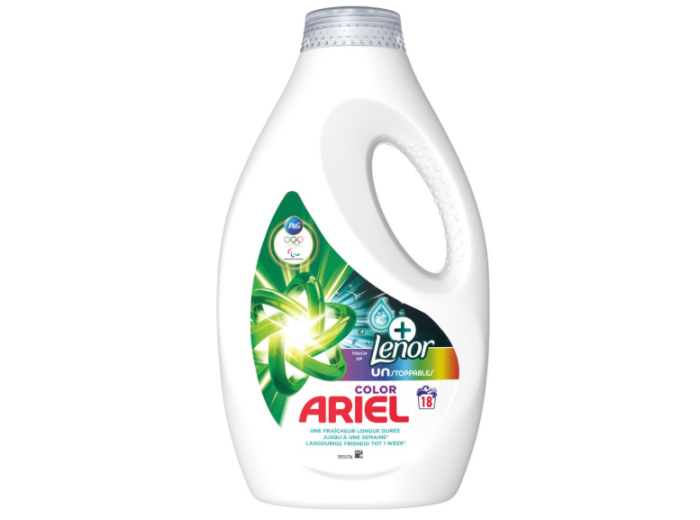 ARIEL LESSIVE LIQUIDE 810ML 18SC LENOR UNSTOPPABLES