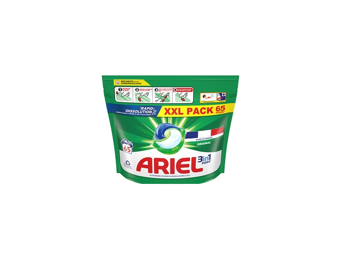 ARIEL 3IN1 PODS ORIGINAL 65 PCS XXL PACK